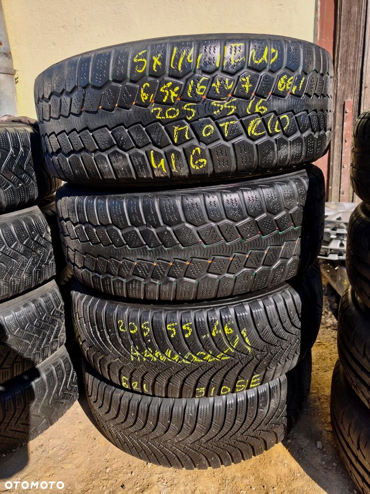 5x114,3 5x114 Felgi Stalowe stal 16 Koła Zimowe Zima RENAULT LAGUNA III 3 MEGANE 3 SCENIC 3 FLUENCE NISSAN LEAF JUKE PRIMERA P12 205/55 6mm Legnica ALU-RAD - 6