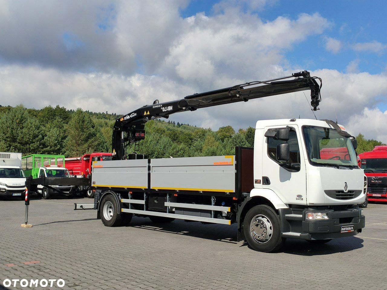 Renault Midlum 180.240DXI + HDS HYVA HB170E2 Udzwig 3.6Tony - 2