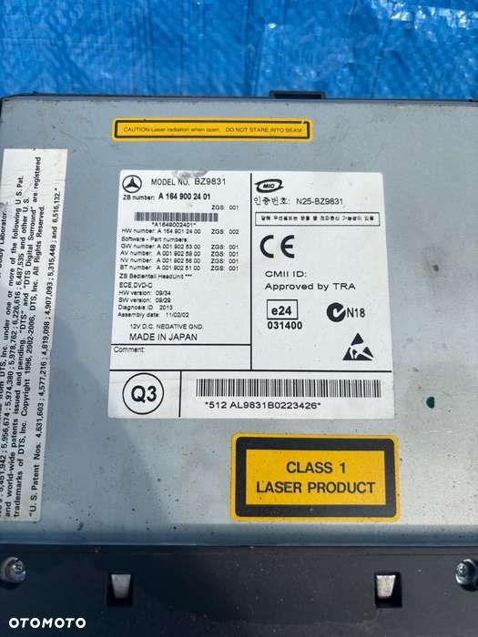 MERCEDES radio nawigacja navi command - 4