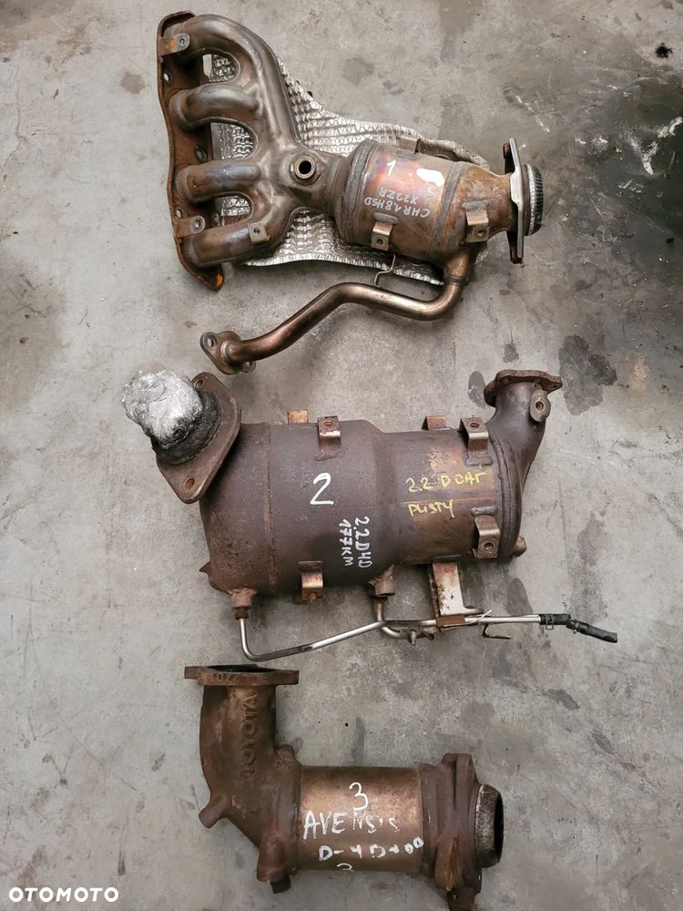 KATALIZATORY RURY WYDECHOWE DPF TOYOTA - 1