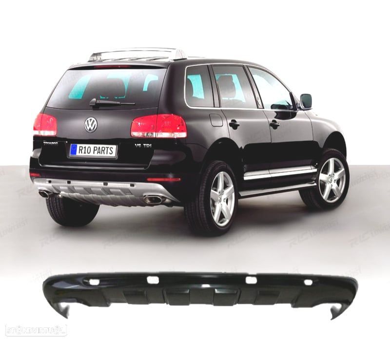 SPOILER FRONTAL + DIFUSOR TRASEIRO VOLKSWAGEN VW TOUAREG 02-06 - 3