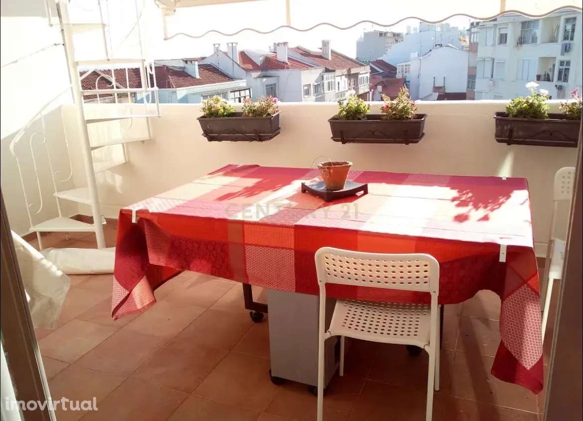 T1 com Terraço – Cruz Quebrada, Dafundo - Grande imagem: 3/22