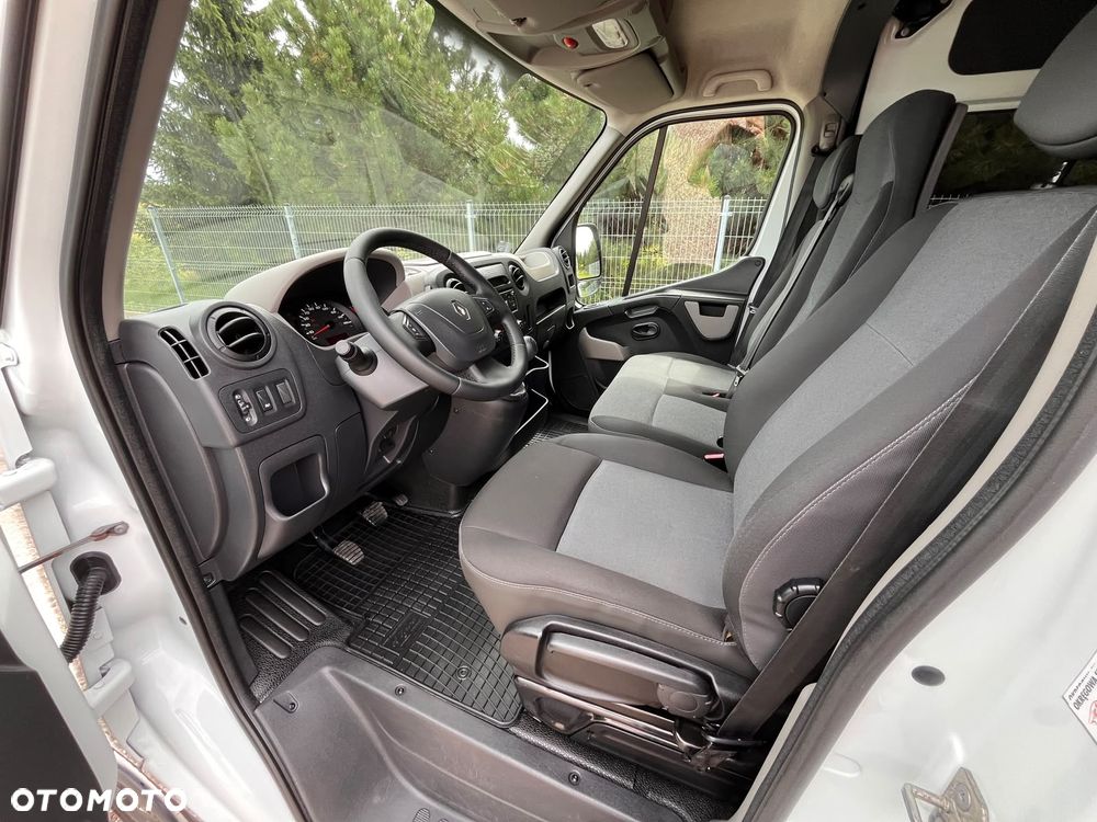 Renault Master L3H2 2.3dCi 130KM, Brygadówka/Doka 6-cio Osbowa, Klima, Tempomat, WEBASTO, Salon Polska, Pierwszy Właściciel, FV 23%, Bardzo Zadbany !!! - 25