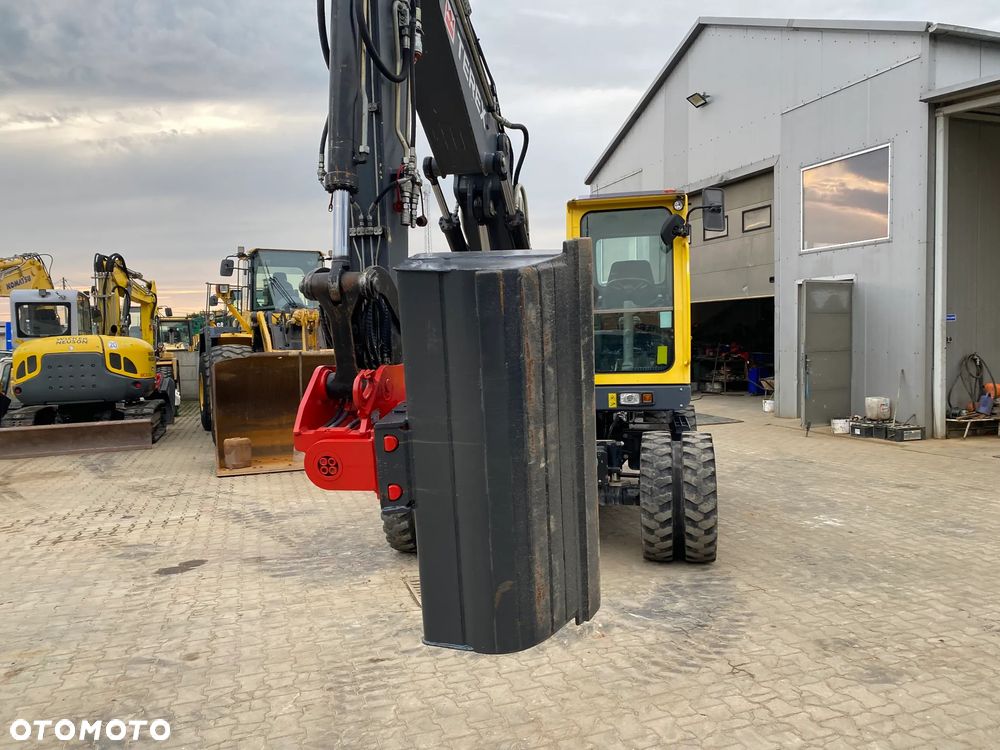 Terex TW85, GŁOWICA POWERTILT, 2 ŁYŻKI, RAMIĘ 3X ŁAMANE, KRÓTKI TYŁ, Z NIEMIEC, SUPER STAN, - 34