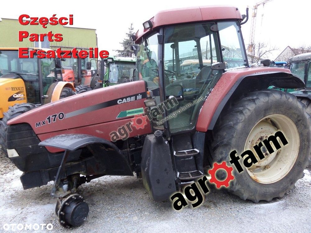 Case MX 170 części, skrzynia biegów, silnik, oś - 2