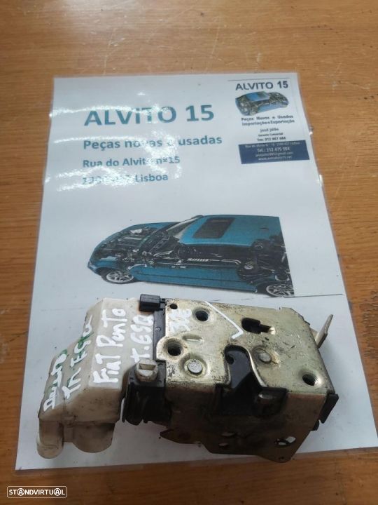 Fechadura tras esquerda Fiat Punto - 1
