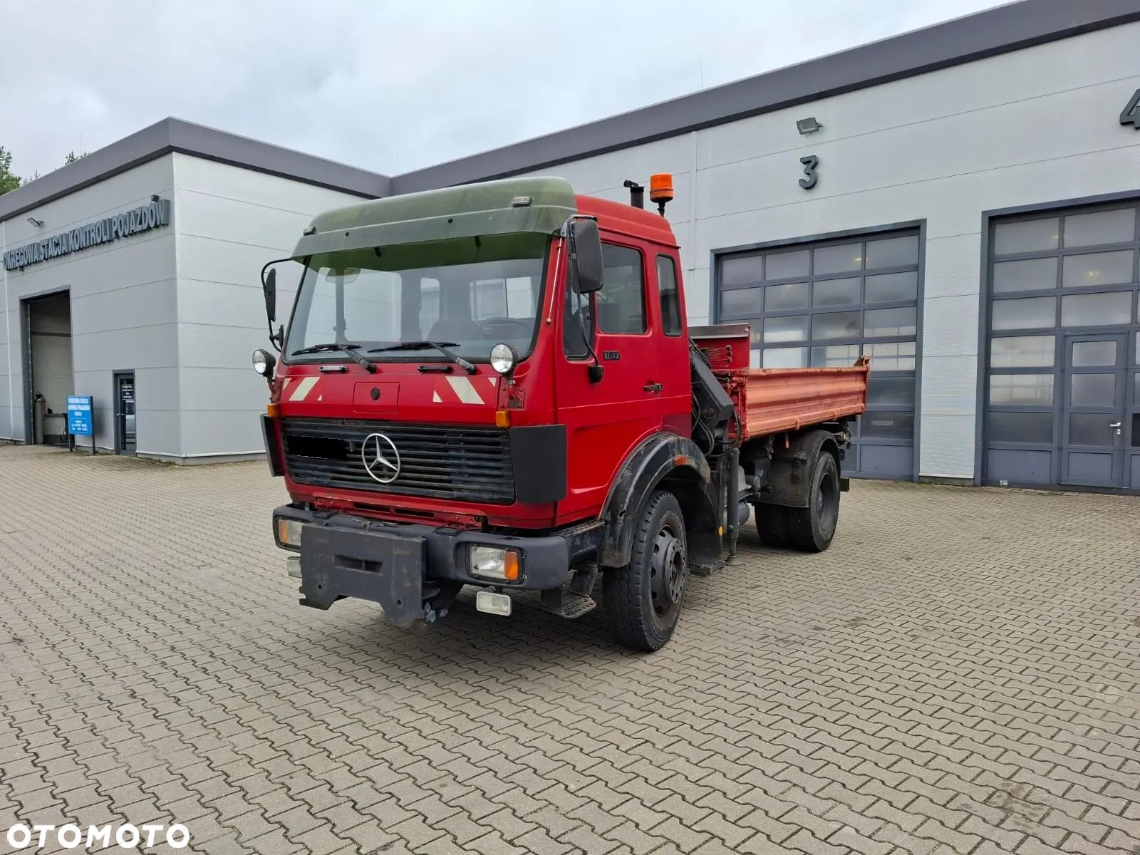 Mercedes-Benz 1617  4X4 CAK + HDS MEILLER MK 51R - 1