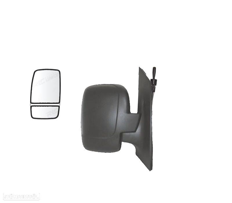 ESPELHO COMPLETO DIREITO PEUGEOT EXPERT 07-16 DUPLO - 1