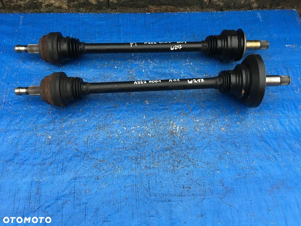 Mercedes W217 S Klasa Coupe 5.0 Półoś Tył Tylna Prawa Lewa A2220001 - 1