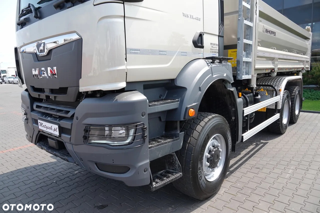 MAN TGS 33.480 / 6X6 / WYWROTKA 3 STRONNA / BORDMATIC / KH KIPPER / AUTOMAT / HARDOX  / BOGATA OPCJA / FABRYCZNIE NOWY / 2025 - 17