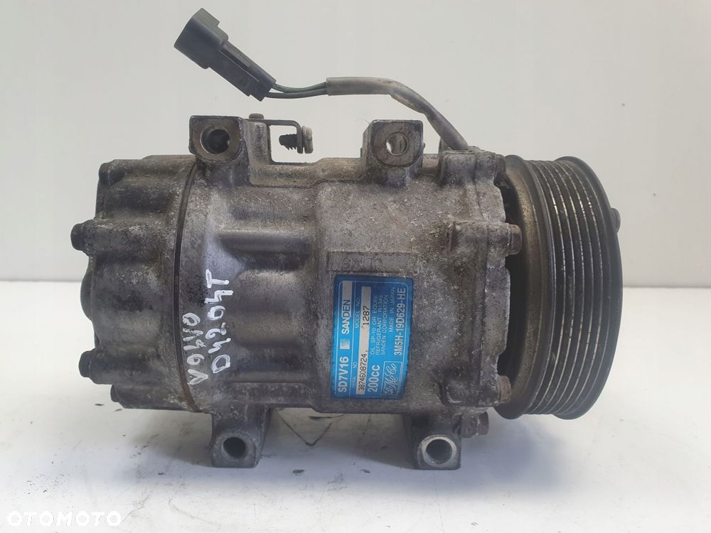 SPRĘŻARKA KLIMATYZACJI Volvo S40 II V50 2.0 D _ 3M5H-19D629-HE - 3