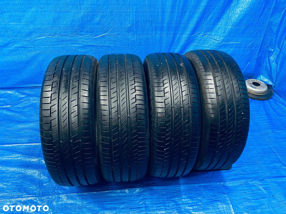 OPONA 18 OPONY LETNIE LATO KOMPLET OPON 4SZT CONTINENTAL PREMIUM CONTACT 6  215/55R18 95H BIEŻNIK 5,9MM  ROCZNIK 2022 - 1