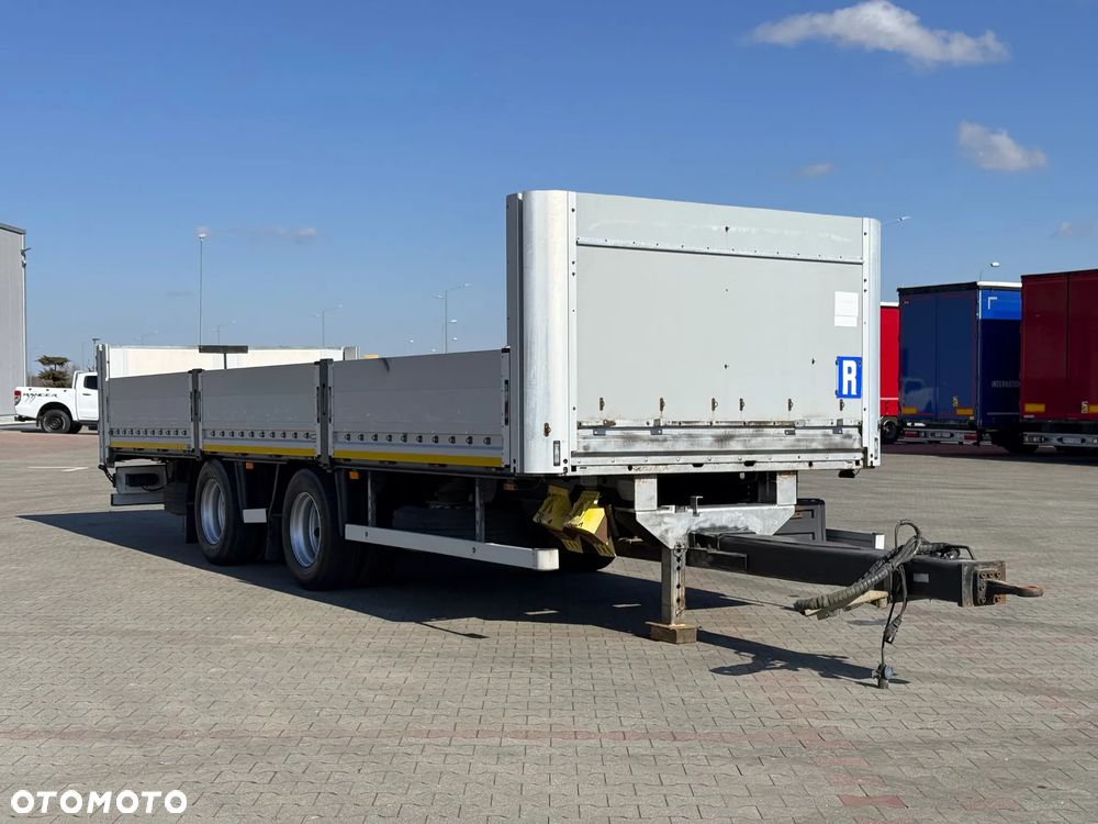 Wielton PRZYCZEPA BURTOWA / PLATFORMA / TOWAROWA / 7,75 - 3