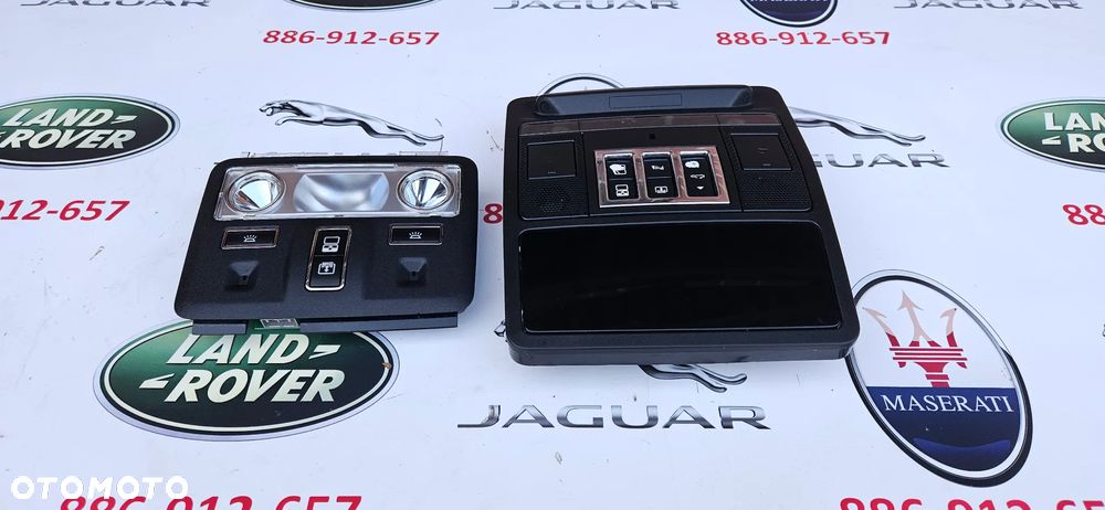 Jaguar XJ 351 LIFT 2015-2019 Oświetlenie kabiny Lampka podsufitki tył Mała tylna Przednia Duża