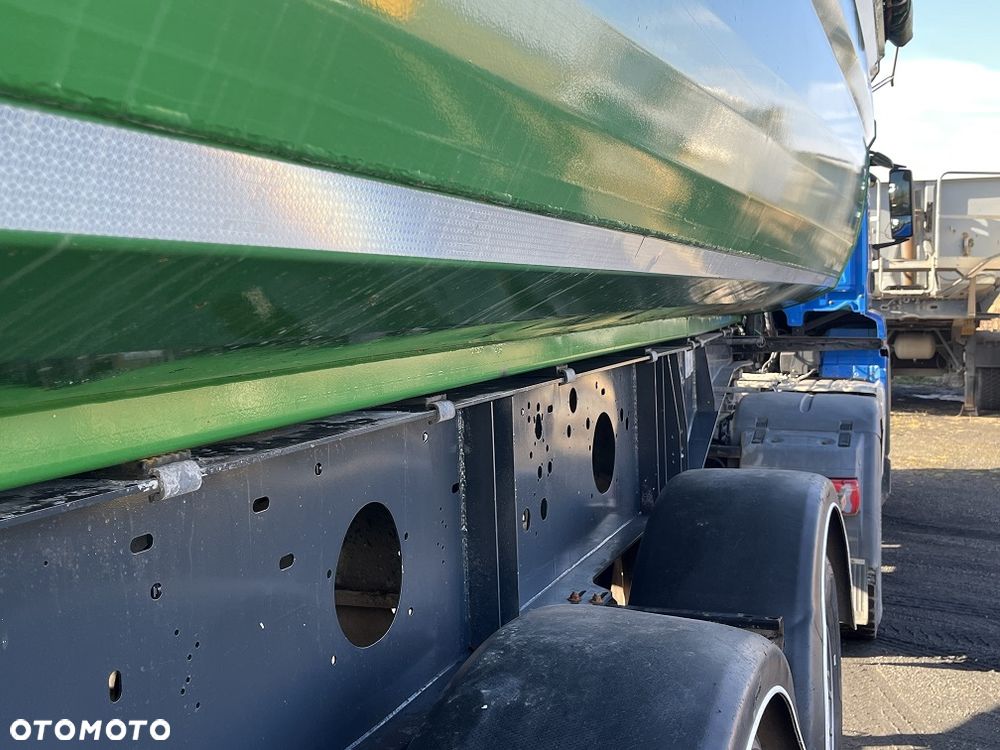 Langendorf SK stalowa 28m3 Hardox rynna 2018 naczepa wywrotka stal z NIEMIEC - 11