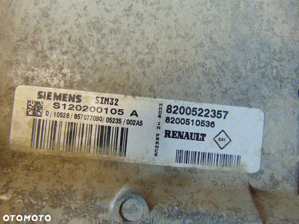 ZESTAW STARTOWY DO ODPALENIA IMMO IMO RENAULT CLIO 3 III 1.2 16V 75KM - 10