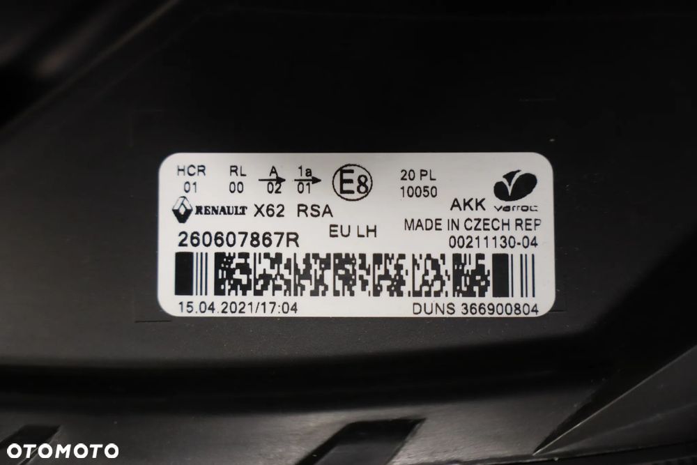 LAMPA PRZEDNIA PRZÓD LEWA RENAULT MASTER III LIFT 260607867R 2019-2024 - 14