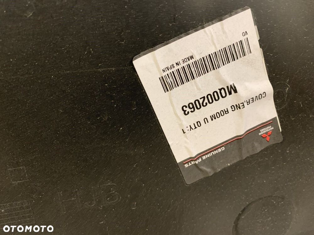 NOWA ORYGINALNA OSŁONA POD ZDERZAK PRZEDNI PRZÓD MITSHUBISHI ASX II 2 23-26 MQ002063 - 6