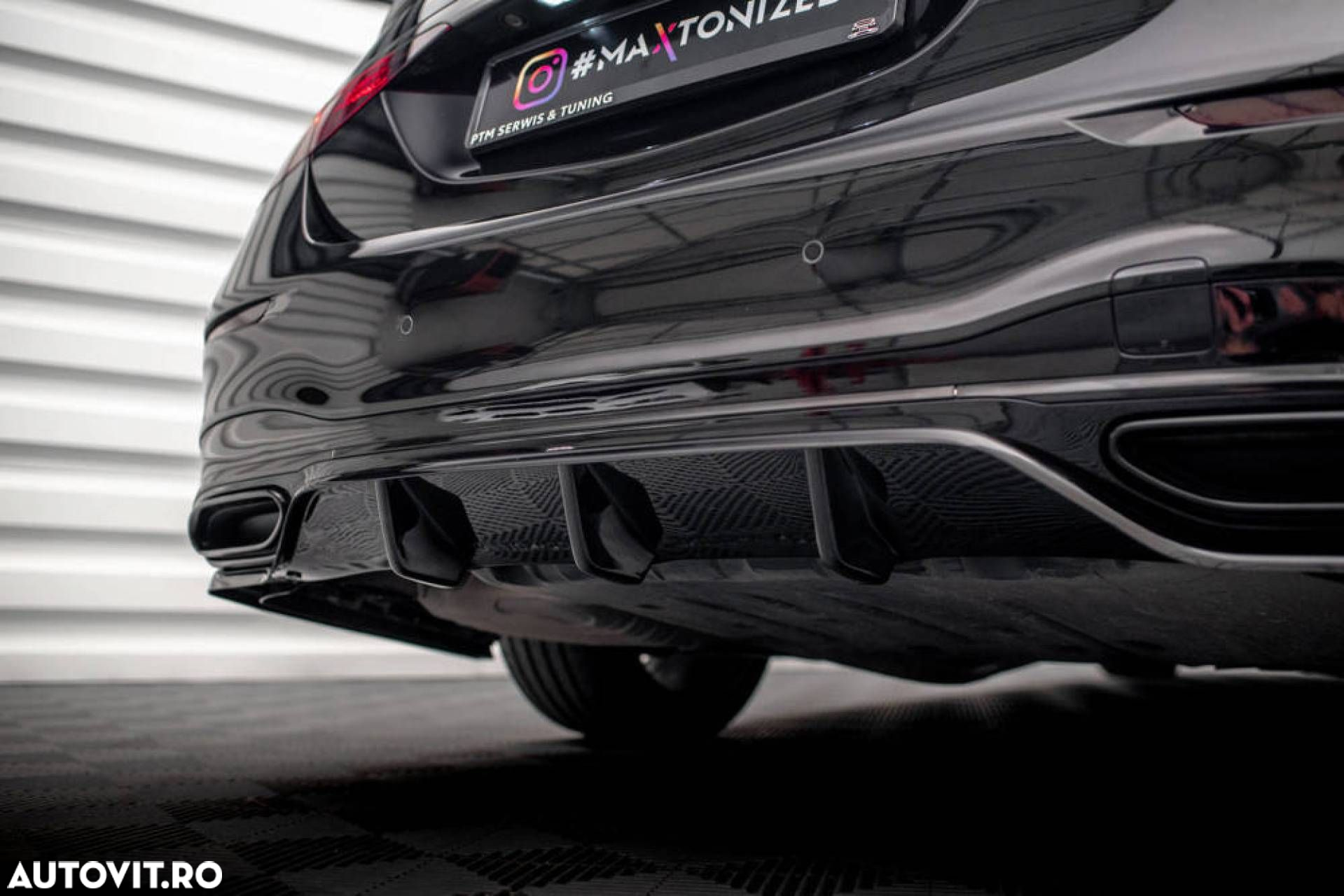 Prelungire Bara Spate compatibila cu Mercedes S Class W223 AMG Line Maxton Design - 5