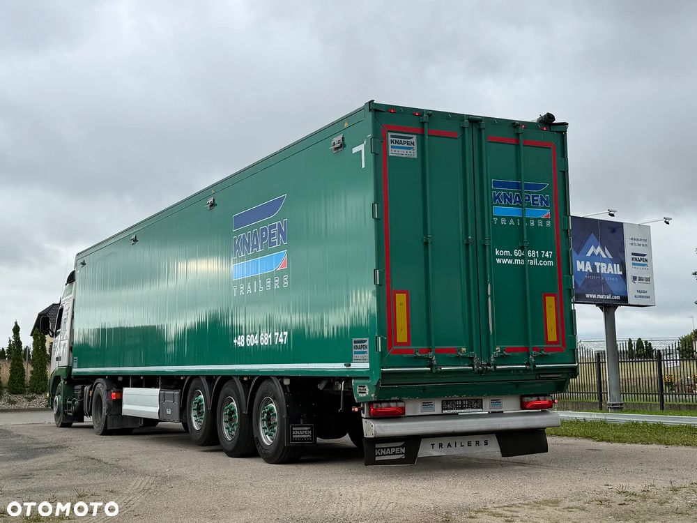 Knapen Cargo Floor, tarcza, ośka