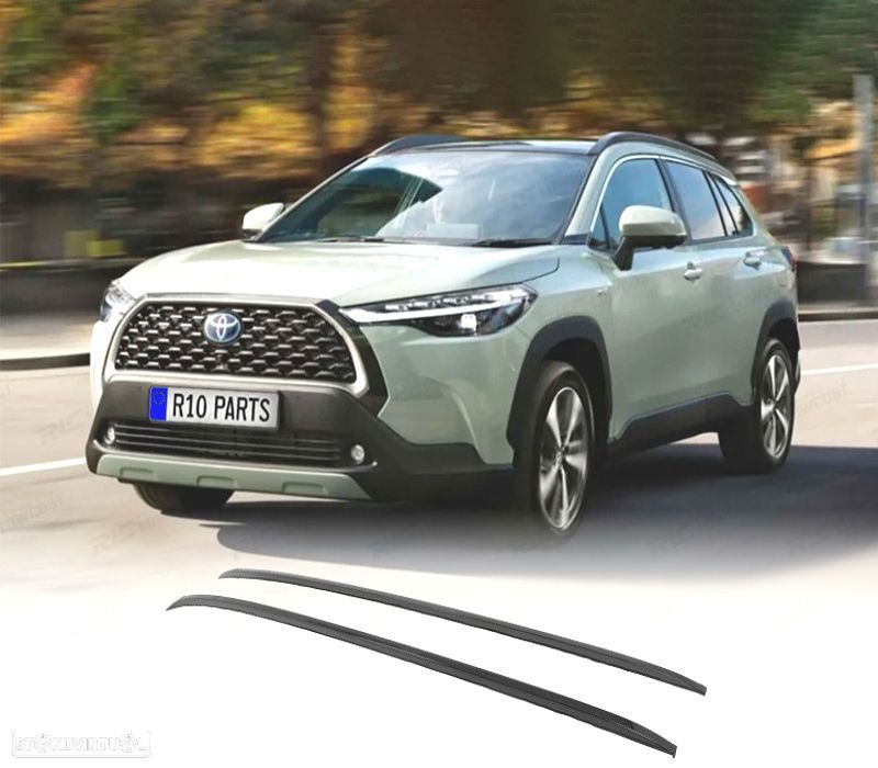 BARRAS DE TEJADILHO TOYOTA COROLLA CROSS 22- PRETO - 1