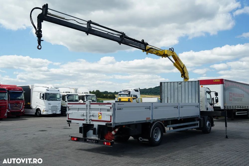 Volvo FL 280 / 4x2 / LIVRARE - 7,2 M / MACARA HDS HYVA HB 150- 10 M / CAPACITATE MAXIMĂ DE RIDICARE 5.200 KG / ROTATOARE / TELECOMANDĂ / CAMERĂ / EURO 6 - 5
