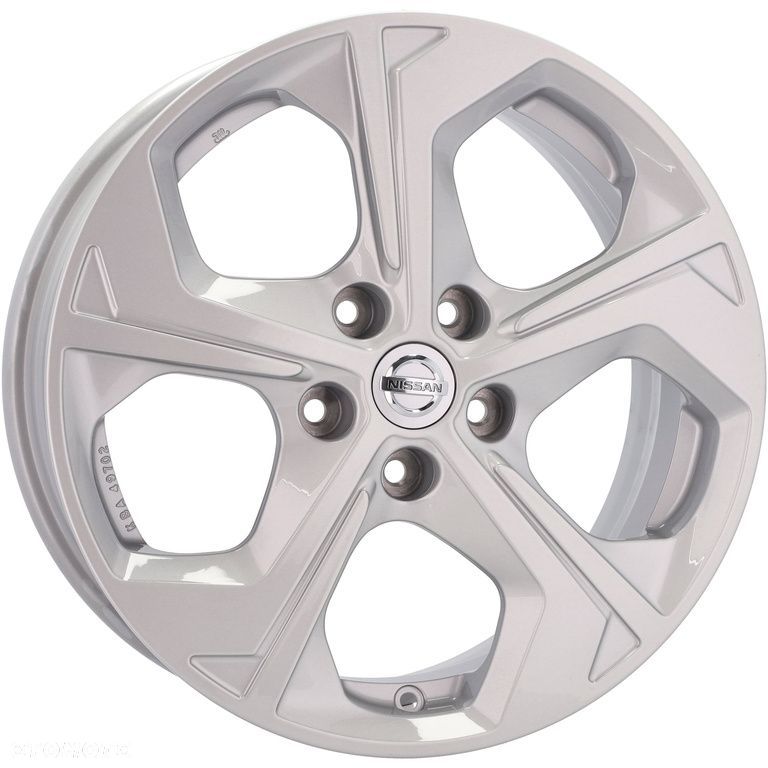 4x Felgi 17 OE m.in. do NISSAN Juke F15 F16 Qashqai J10 J11 J12 X-TRAIL I II III - KE409-4C200 - 8