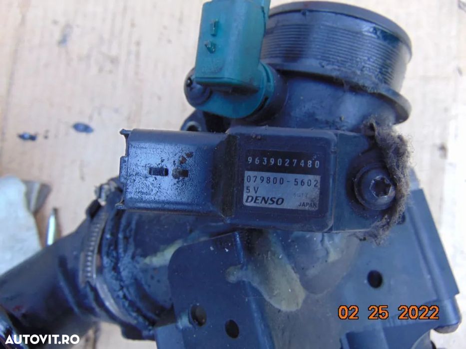 clapeta acceleratie Ford Focus 1.6tdci C Max Peugeot citroen 1.6hdi c4 - 4