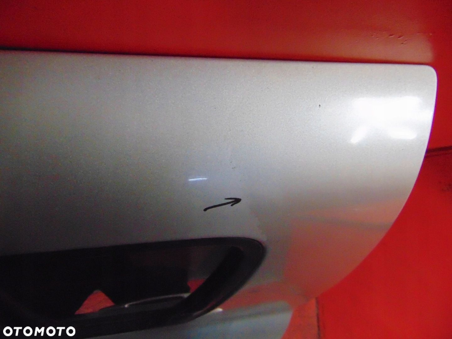 SUZUKI SWIFT 3 III MK6 DRZWI TYŁ LEWE SREBRNE SZYBA KLAMKA ZCC - 10