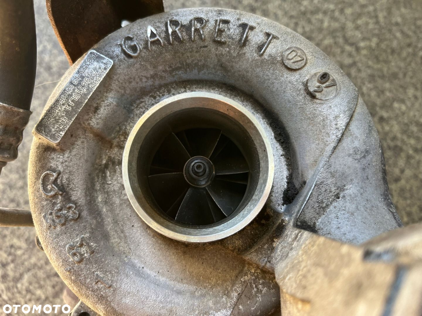 Turbina turbo nastawnik turbosprezarka GARRETT BMW X3 E83 3.0 D M57N2 KPL - 7