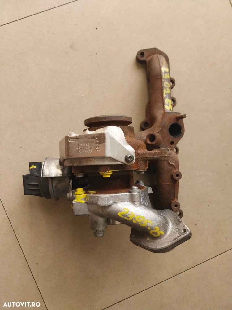 VAND TURBOSUFLANTA POLO 6R 1.6TDI, 2008-2014, 75CP , COD:03L971858A - 1