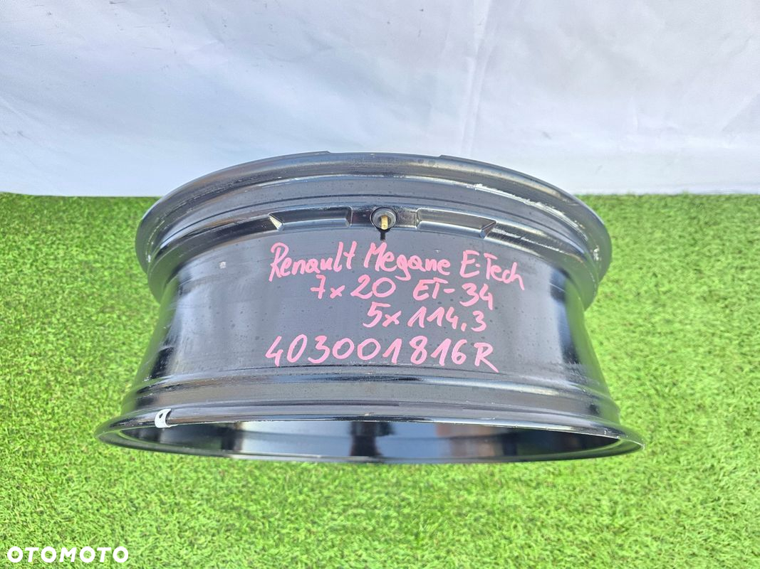 FELGA RENAULT MEGANE E-TECH 7x20 ET34 5x114,3 403001816R - 10