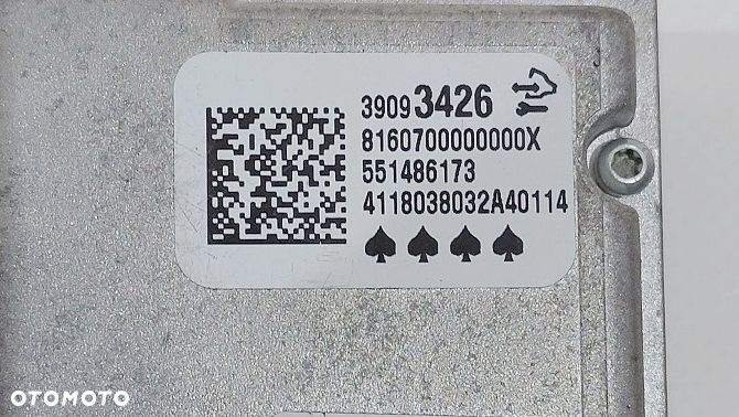 kamera szyby przedniej opel astra v k 551486173 - 5