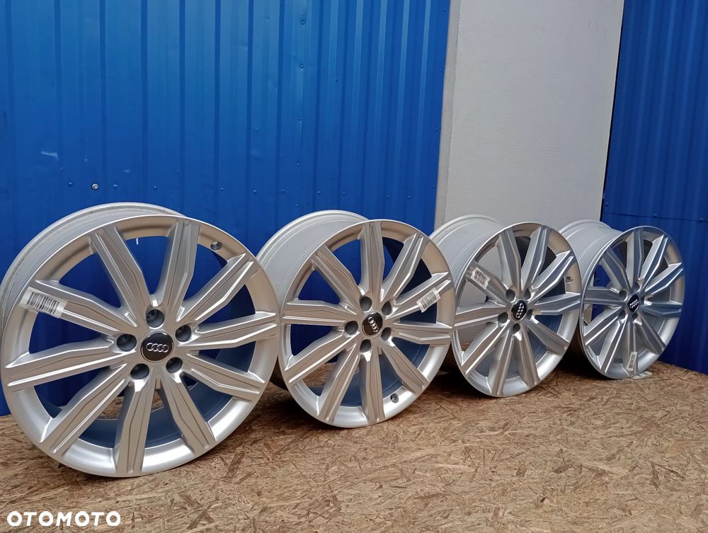NOWE FELGI ALUMINIOWE 5x112 R19 8J ET39 ORYGINAŁ AUDI A4 A6 A7 A8 Q3 Q5 SKODA ELROQ KODIAQ OCTAVIA SUPERB VW TAYRON PASSAT GOLF CC T-ROCK - 2