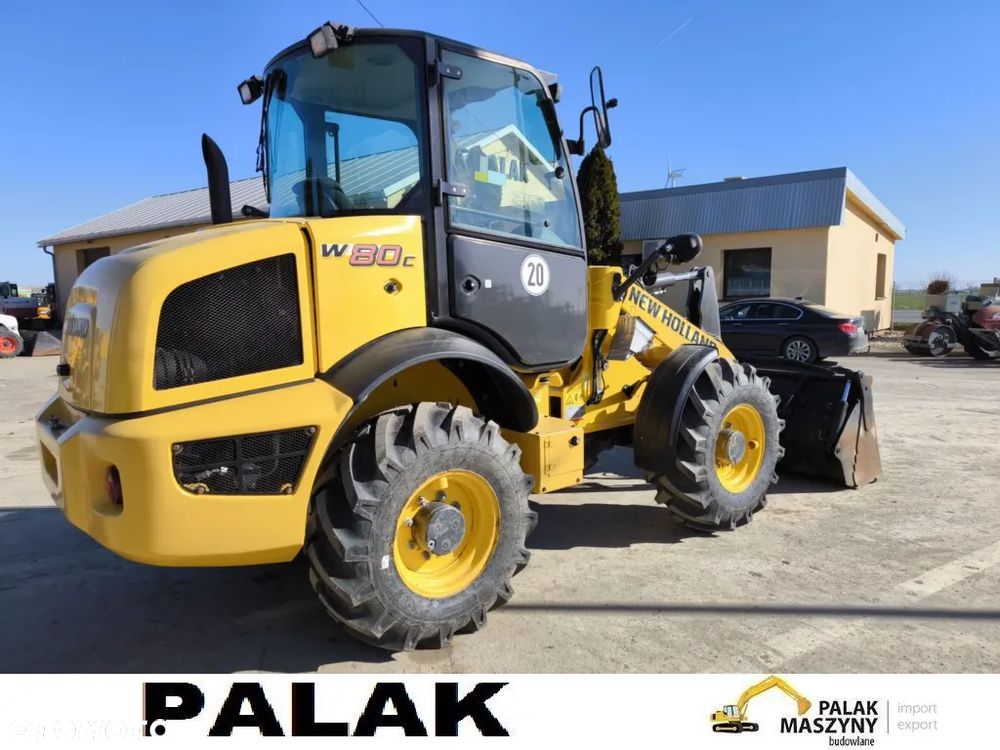 New Holland Ładowarka  NEW HOLLAND  W 80 C , 2015 rok,NOWE OPONY - 6