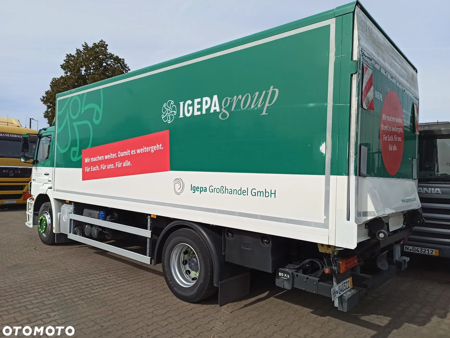 Mercedes-Benz Axor * Atego * izoterma*kontener * napojówka*przewierty sterowane *chłodnia *kurier - 2