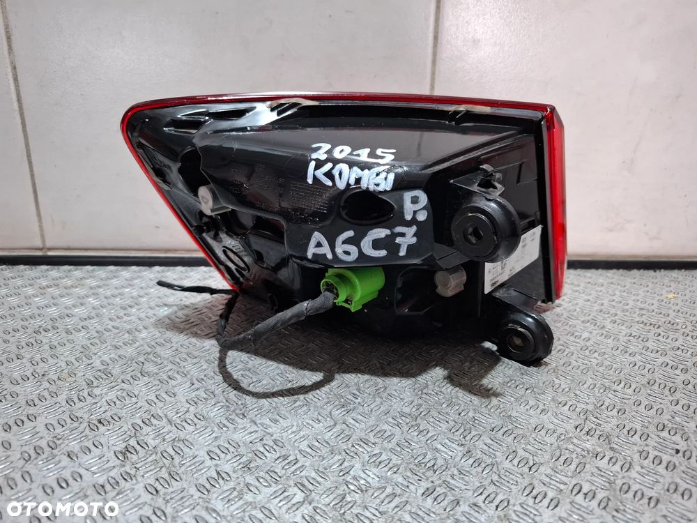 Lampa prawy tył led Audi A6 C7 kombi 2015 rok  nr 4G9945096F - 3