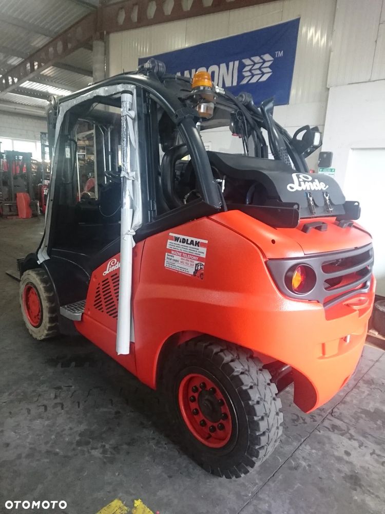Linde [2014] WÓZEK WIDŁOWY LINDE H50T GAZ 5ton kontener - 3