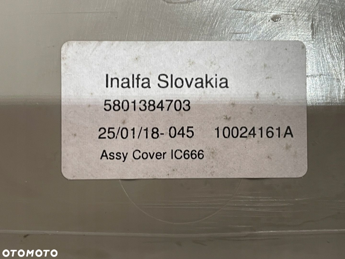 Ramka Szyberdach Roleta żaluzja Iveco Stralis Hi Way 5801384703 - 4