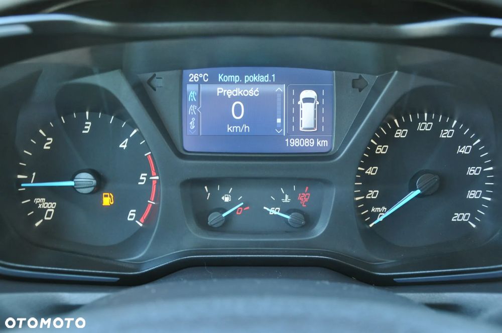 Ford TRANSIT CUSTOM 170 KM M6 Limited DCiV 290 L2 5 osobowy Brygadowy Krajowy I Właściciel Serwisowany Drzwi przesuwne z dwóch stron - 40