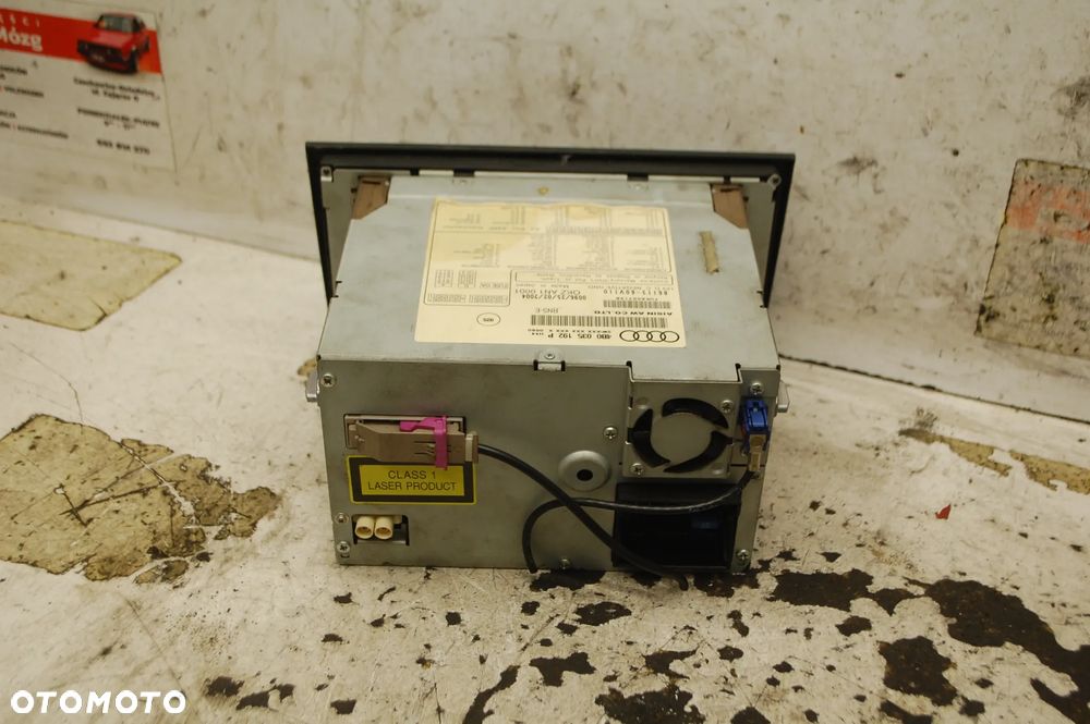 RADIO FABRYCZNE 2 DIN NAVIGACJA 4B0035192P AUDI A4 B6 B7 - 2