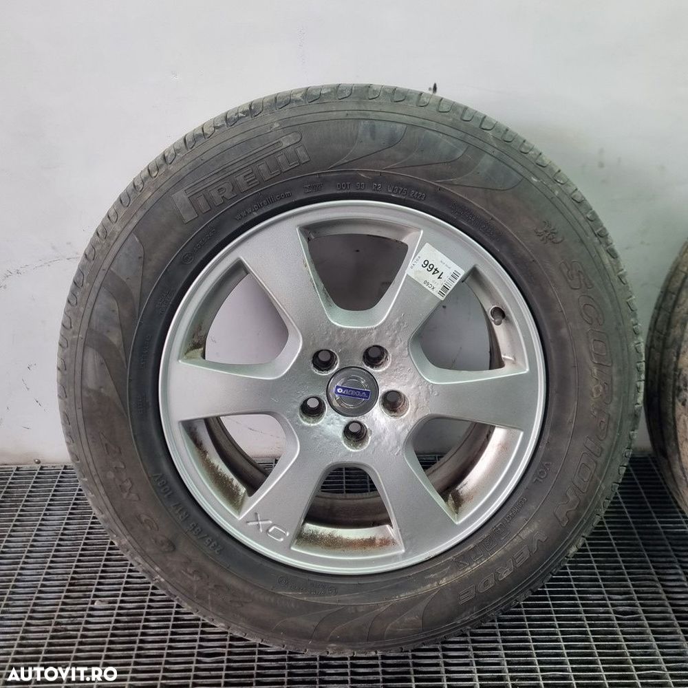 Jante aliaj Volvo XC60 2008 - 2013 (1466) R17 CU ANVELOPE FARA ET 5*112 - 2