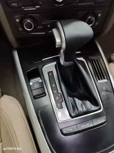 Nuca Schimbator Viteze Automat Piele AUDI A3 8P, A6 C6, A4 B8 A5, Q5 - 2