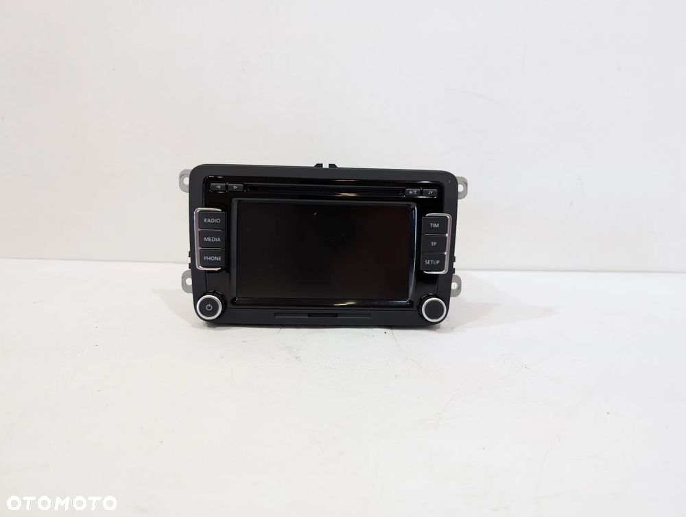VW PASSAT B7 TIGUAN TOURAN GOLF VI RADIO NAWIGACJA WYŚWIETLACZ 3C8035195 - 2