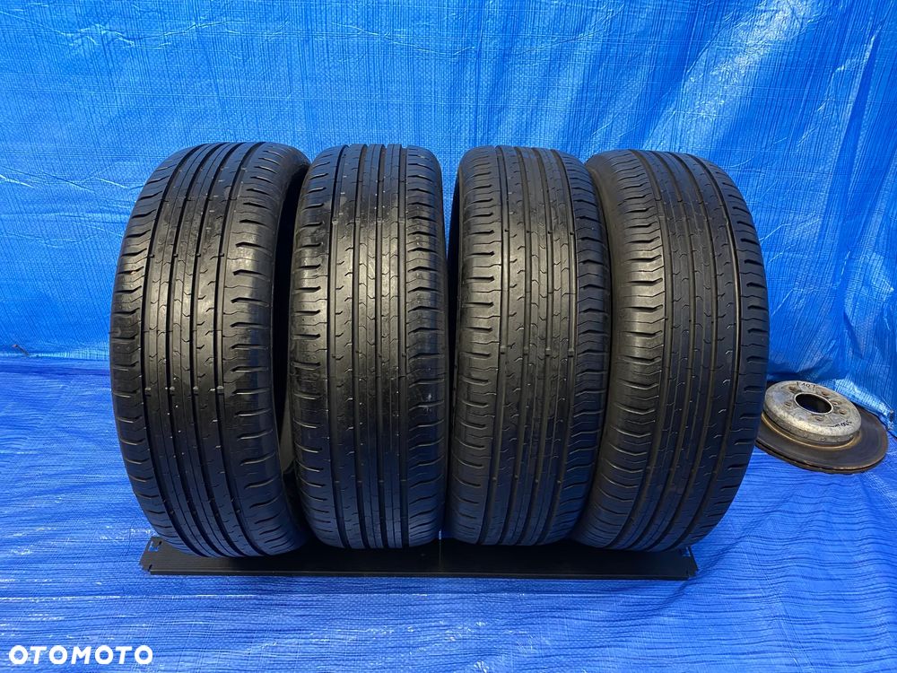 OPONA 17 OPONY LETNIE LATO KOMPLET OPON 4SZT CONTINENTAL CONTI ECOCONTACT 5 215/60R17 96H BIEŻNIK 7,0mm 2018 - 1