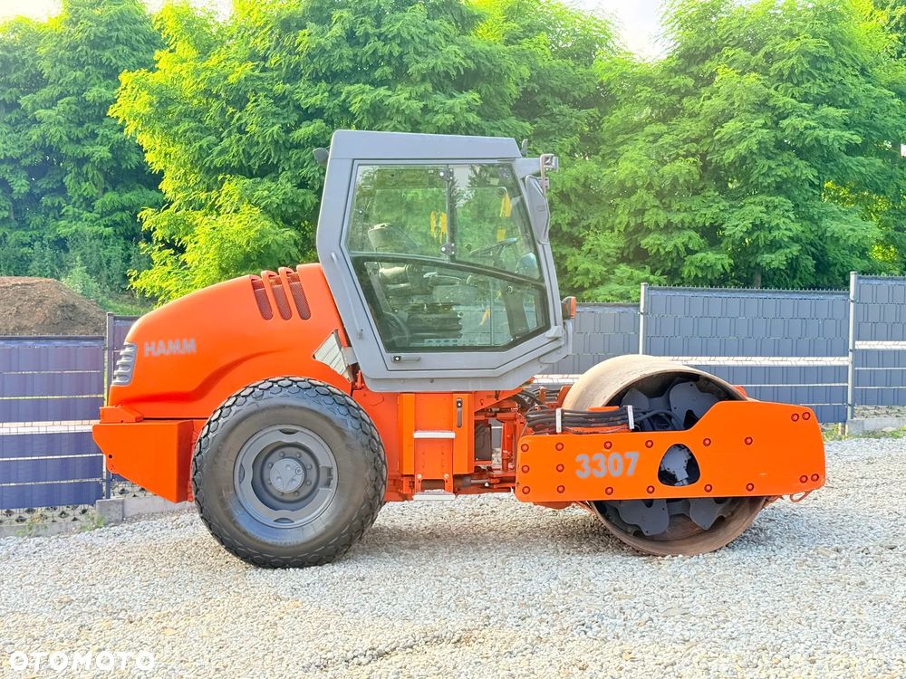 Hamm * Walec Drogowy * Hamm 3307 * Guma Stal * 7000 kg * - 21