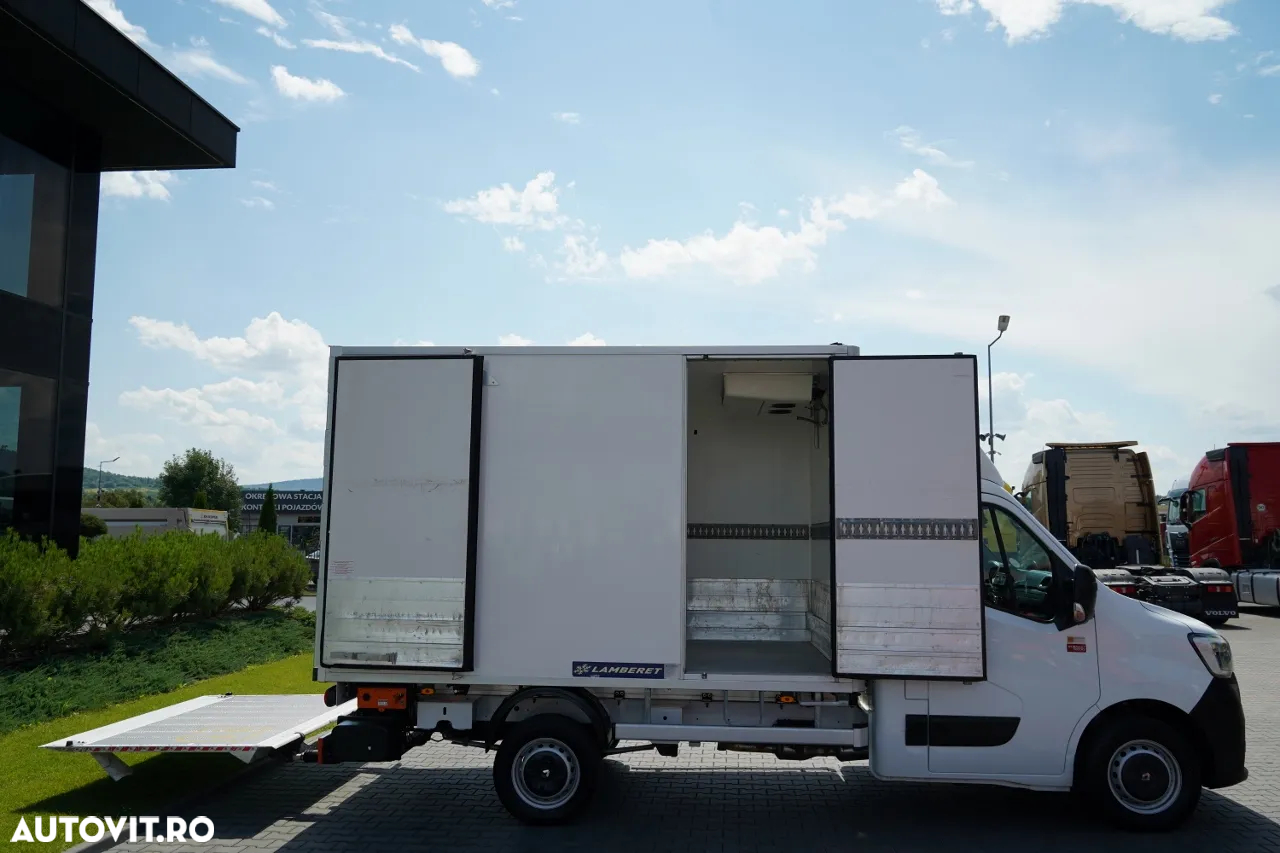 Renault MASTER / FRIGIDER / LAMBERT / UNITATE CARRIER XARIOS 350 / ELEVATOR DHOLLANDIA 750 KG / MASĂ NETĂ: 3500 KG / 2020 - 16