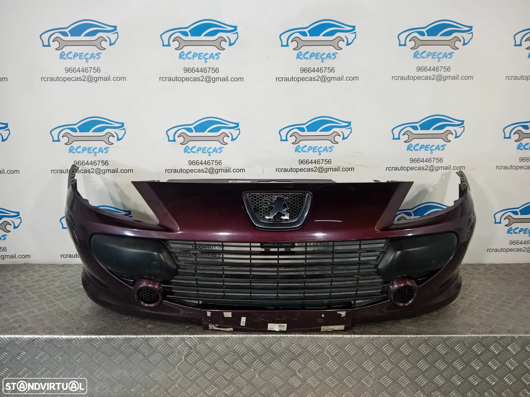 Para-choques Frente Frontal Original PEUGEOT 307 FACELIFT 2005 a 2012 Para-choques - 2