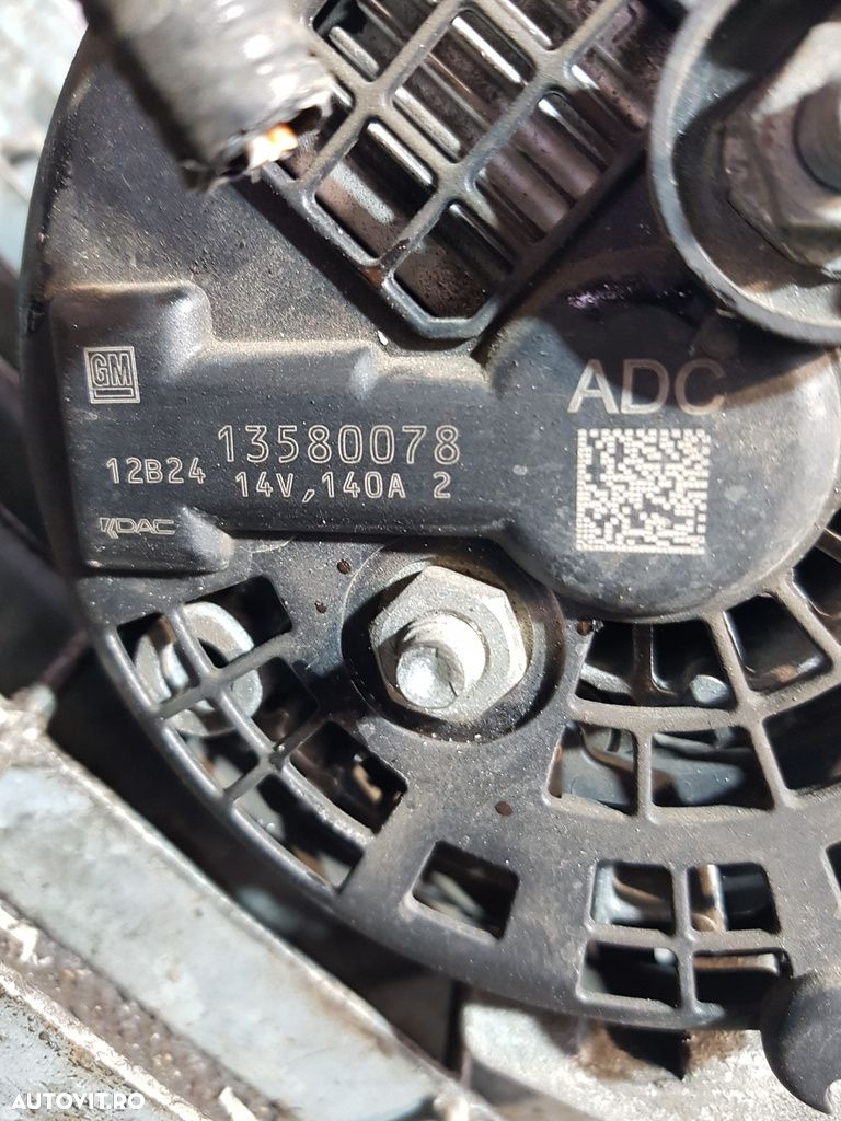 Alternator Opel Antara Facelift 2.2 D 2010 - 2015 184CP 2231CC Z22D1 Euro5 (592) Diesel ... - 3