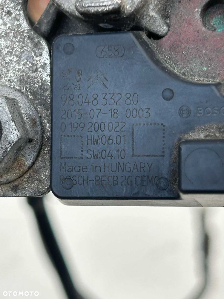 Bezpiecznik kabel klema minusowa Peugeot 980483.3280  98162.17980 - 4